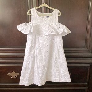Girls eyelet dress